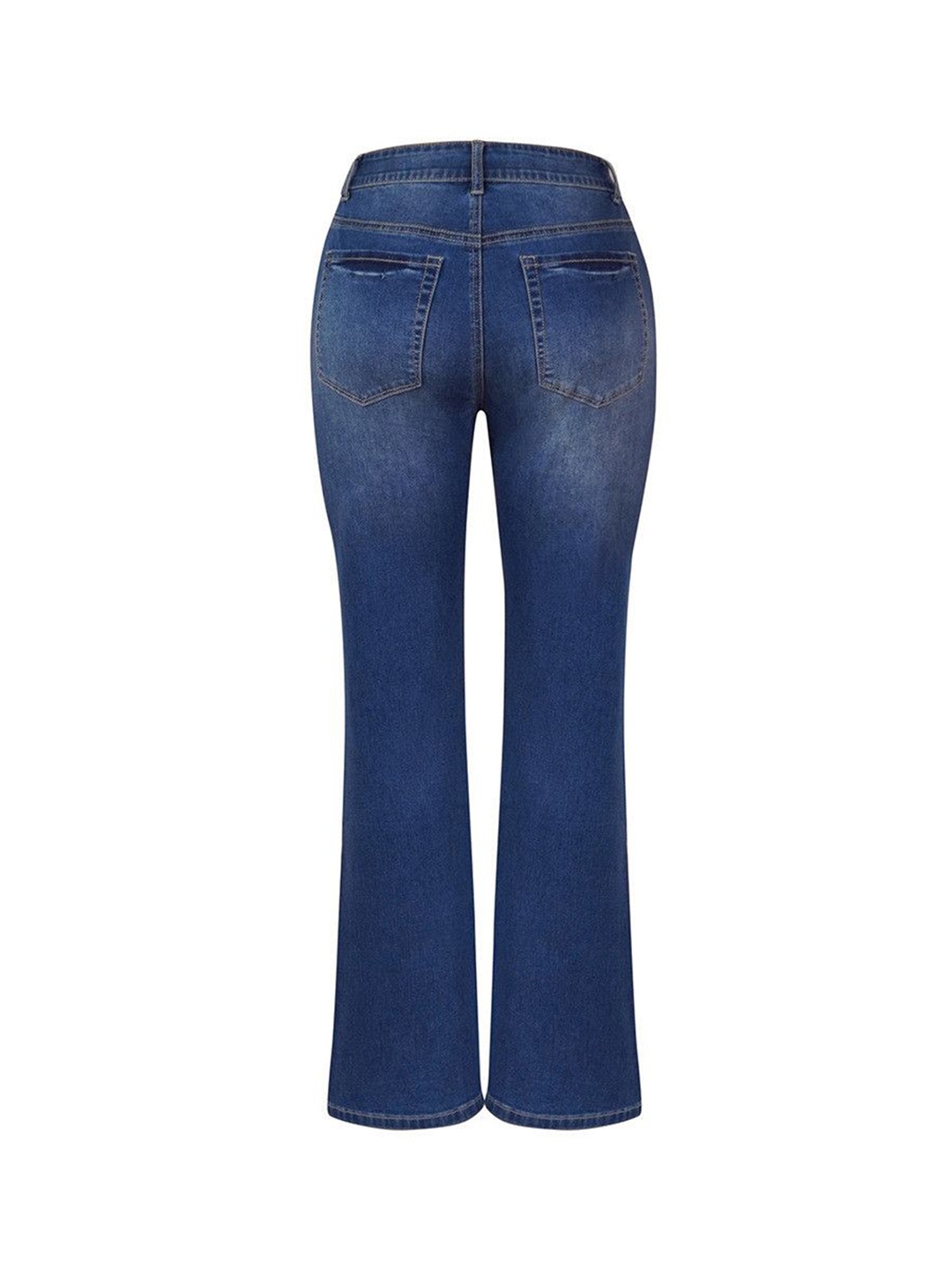 

The Roadster LifestyleCo Women Cotton Slim-Fit Jeans, Navy blue