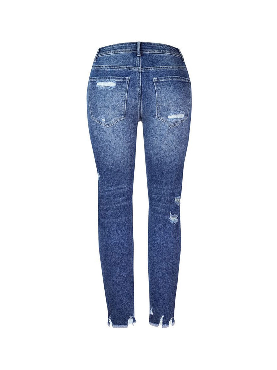 

The Roadster Lifestyle Co Women Cotton Slim-Fit Jeans, Blue