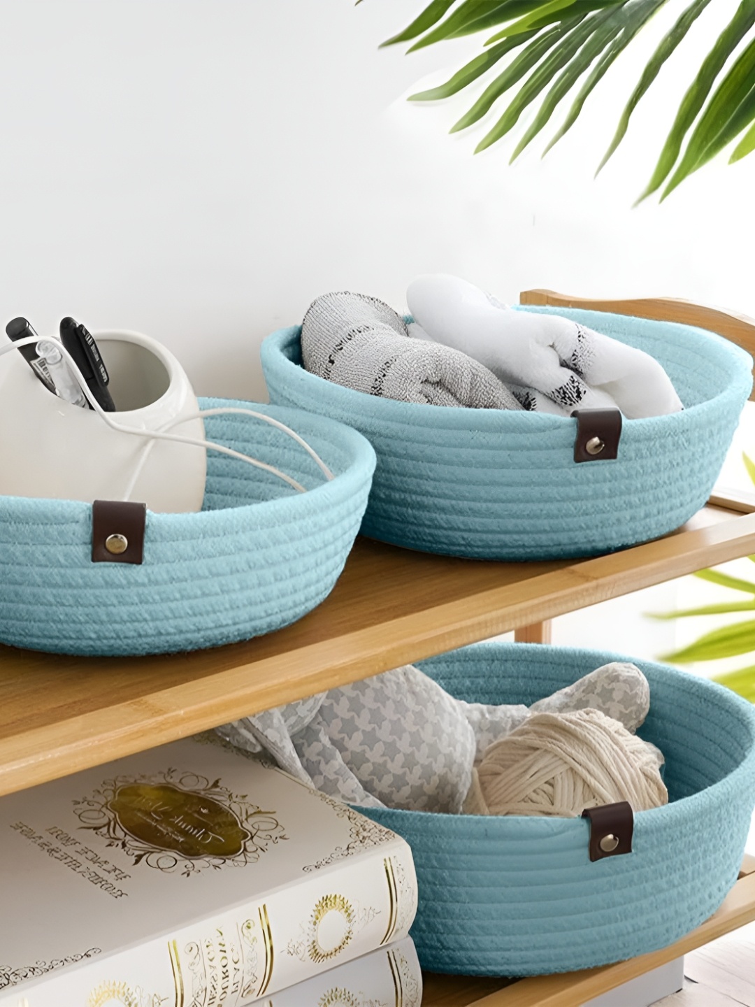 

Bajo's Blue Set of 3 Regular Multi-Utility Organisers