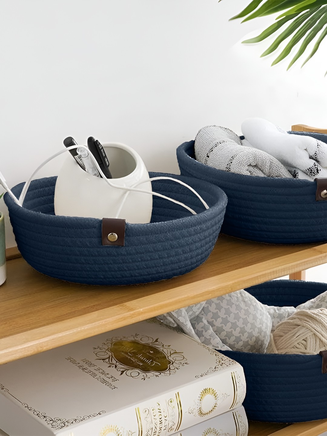 

Bajo's Blue Set of 3 Regular Multi-Utility Organisers