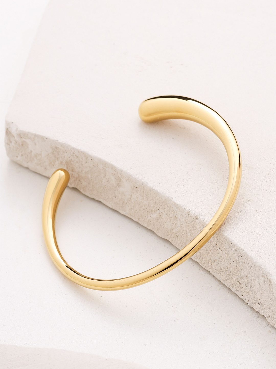 

Mitali Jain Women Gold-Plated Cuff Bracelet