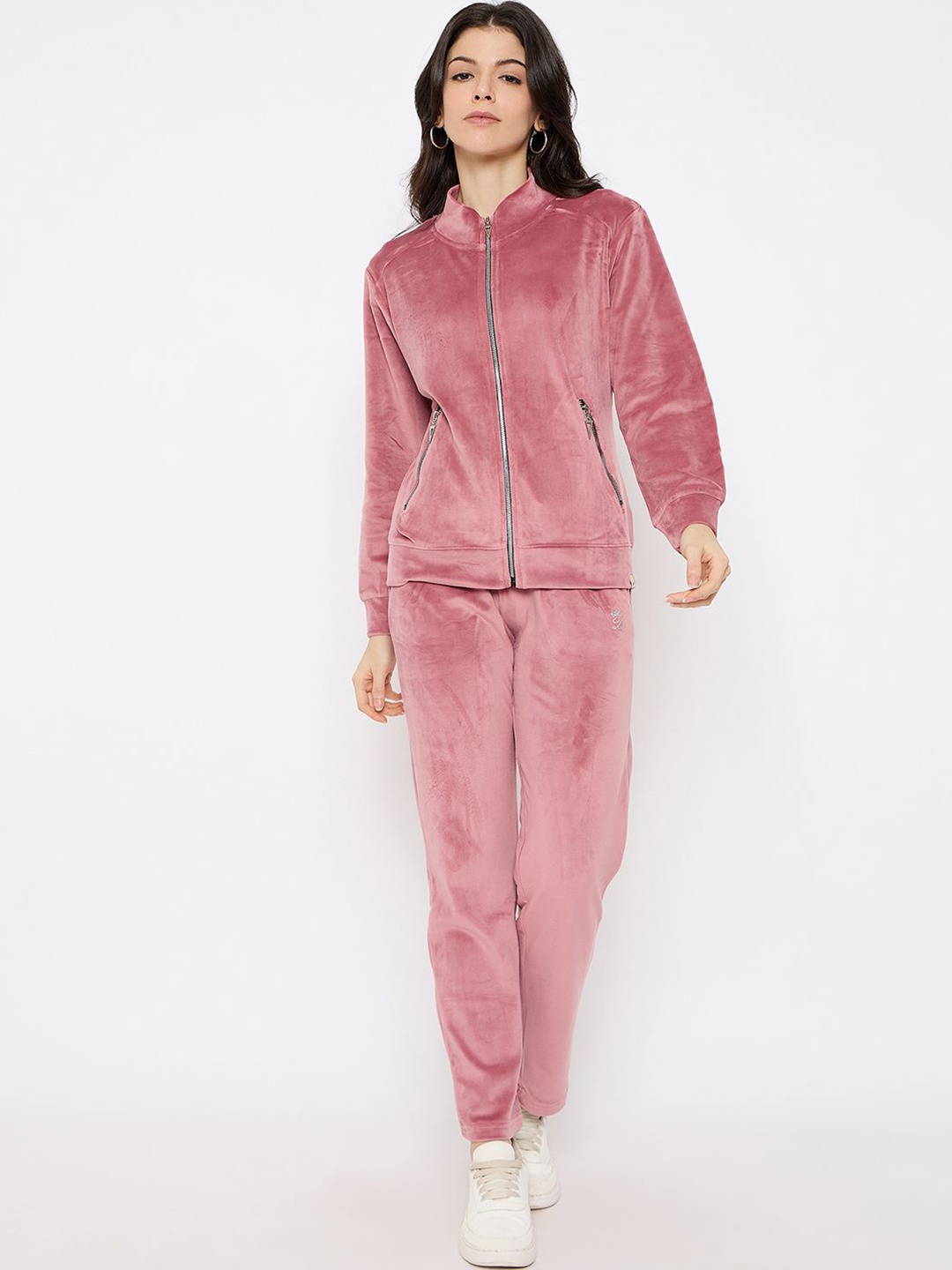 

Duke Women Mid Rise Tracksuit, Pink