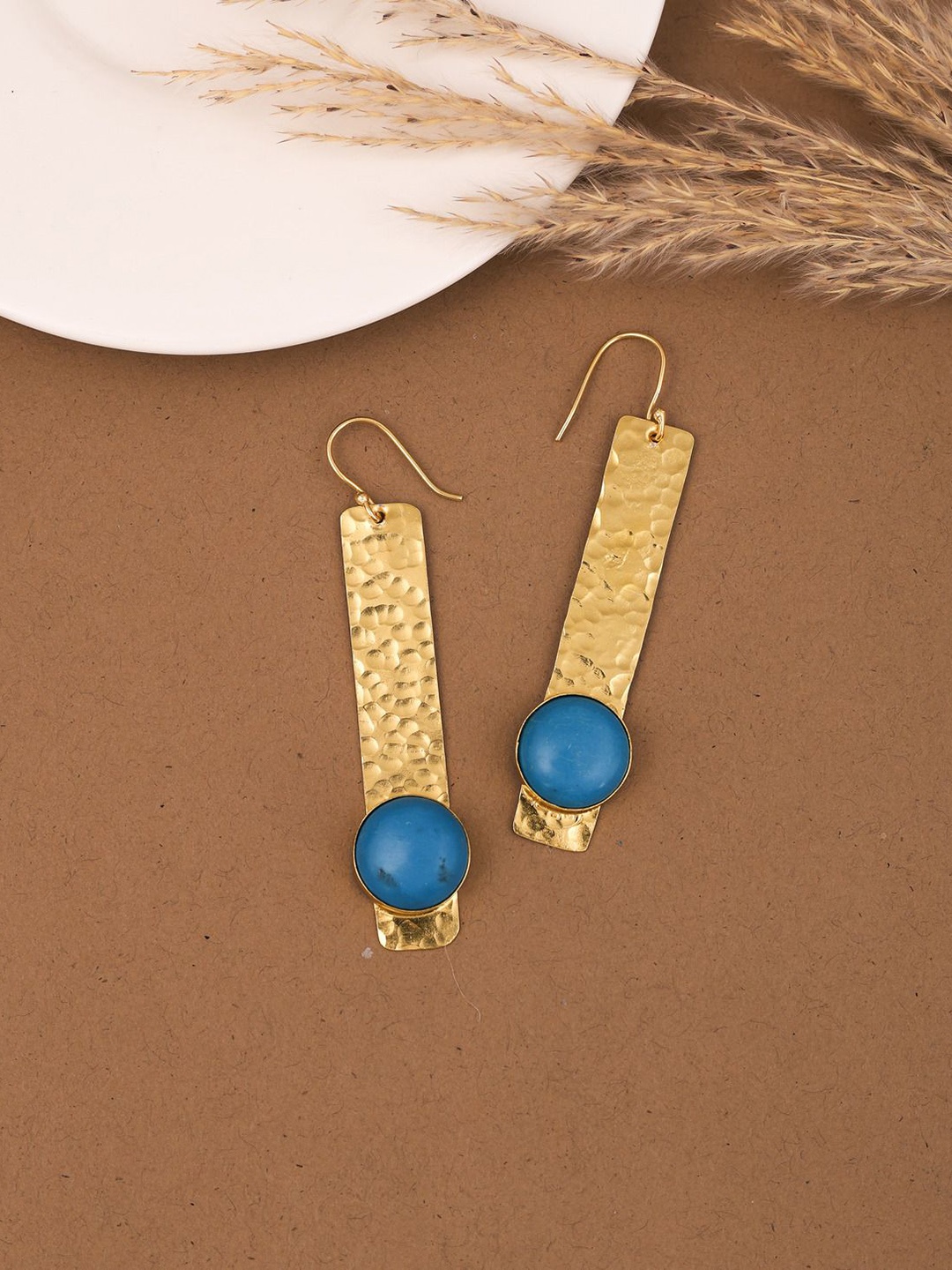 

TOS Classic Drop Earrings, Gold