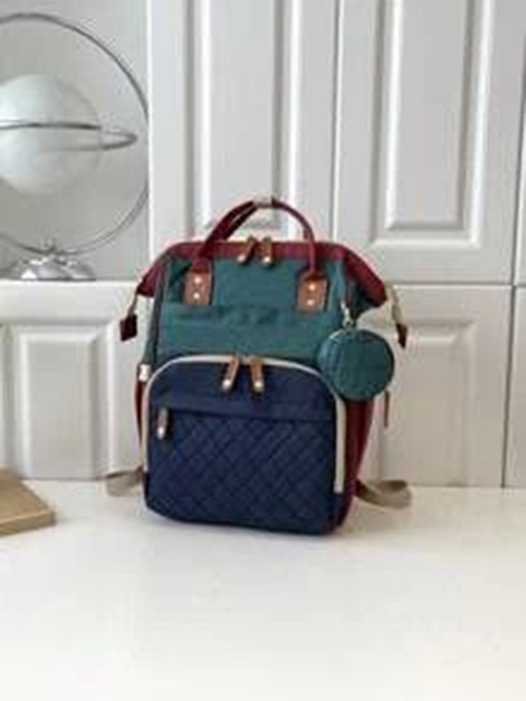 

HOUSE OF QUIRK Adults Lightweight Maternity Diaper Bags, Green