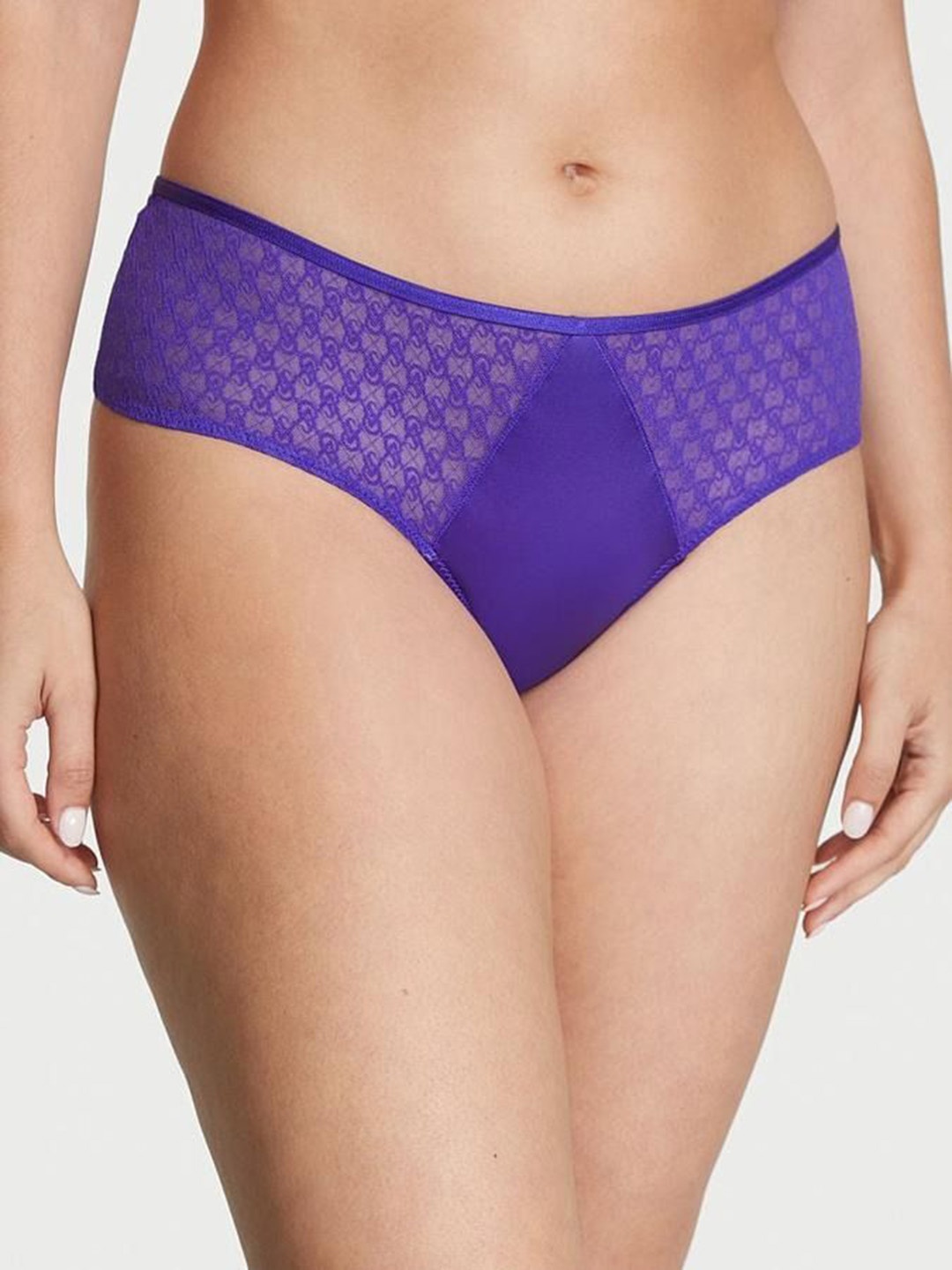 

Victoria's Secret Very Sexy Icon By Lace Cheeky Briefs, Purple