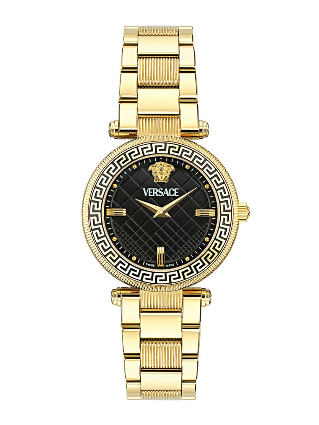 

Versace Women Straps Analogue Watch VE8B00624, Gold