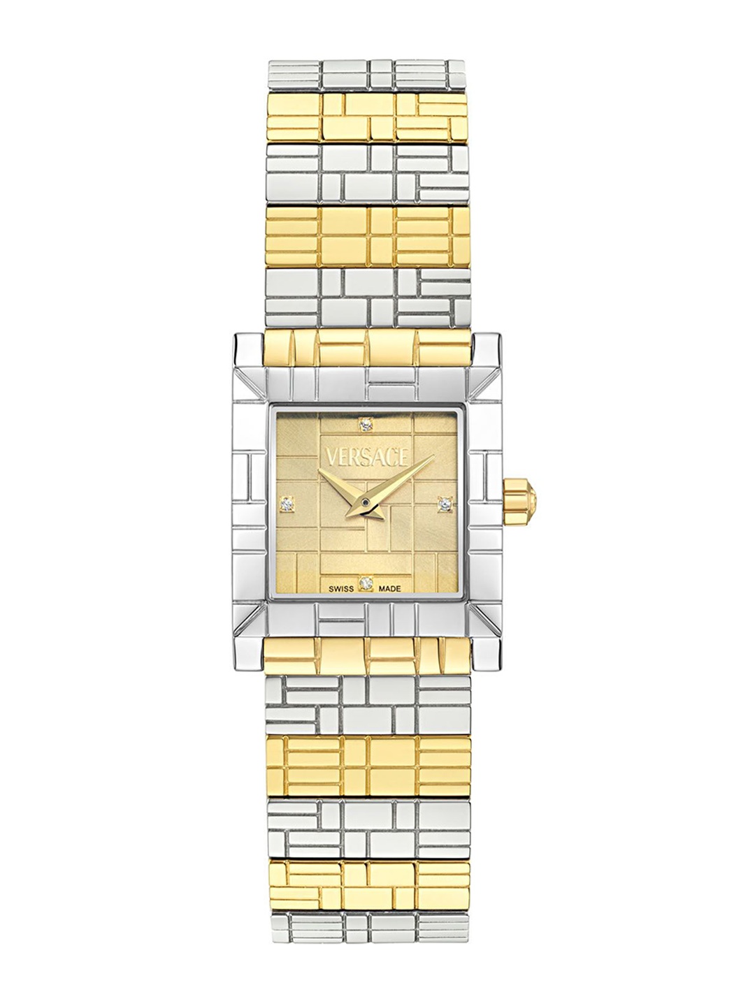 

Versace Women Printed Dial Analogue Watch VE9B00424, Gold