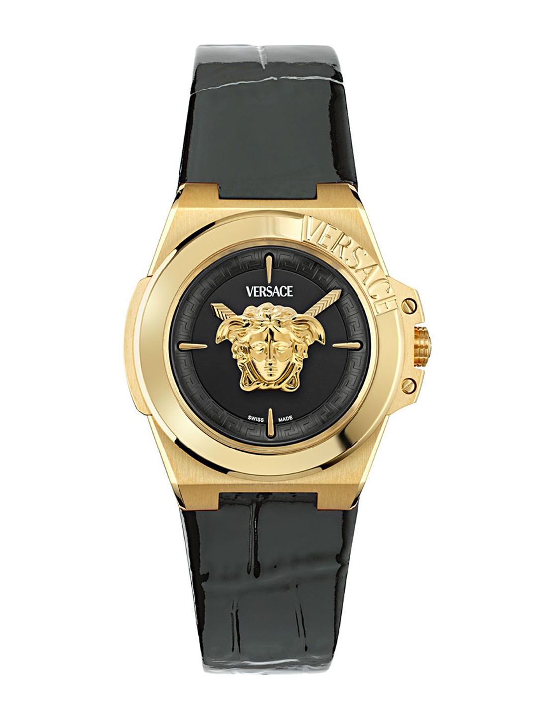 

Versace Women Printed Dial & Wrap Around Straps Analogue Watch VE8D00324, Black