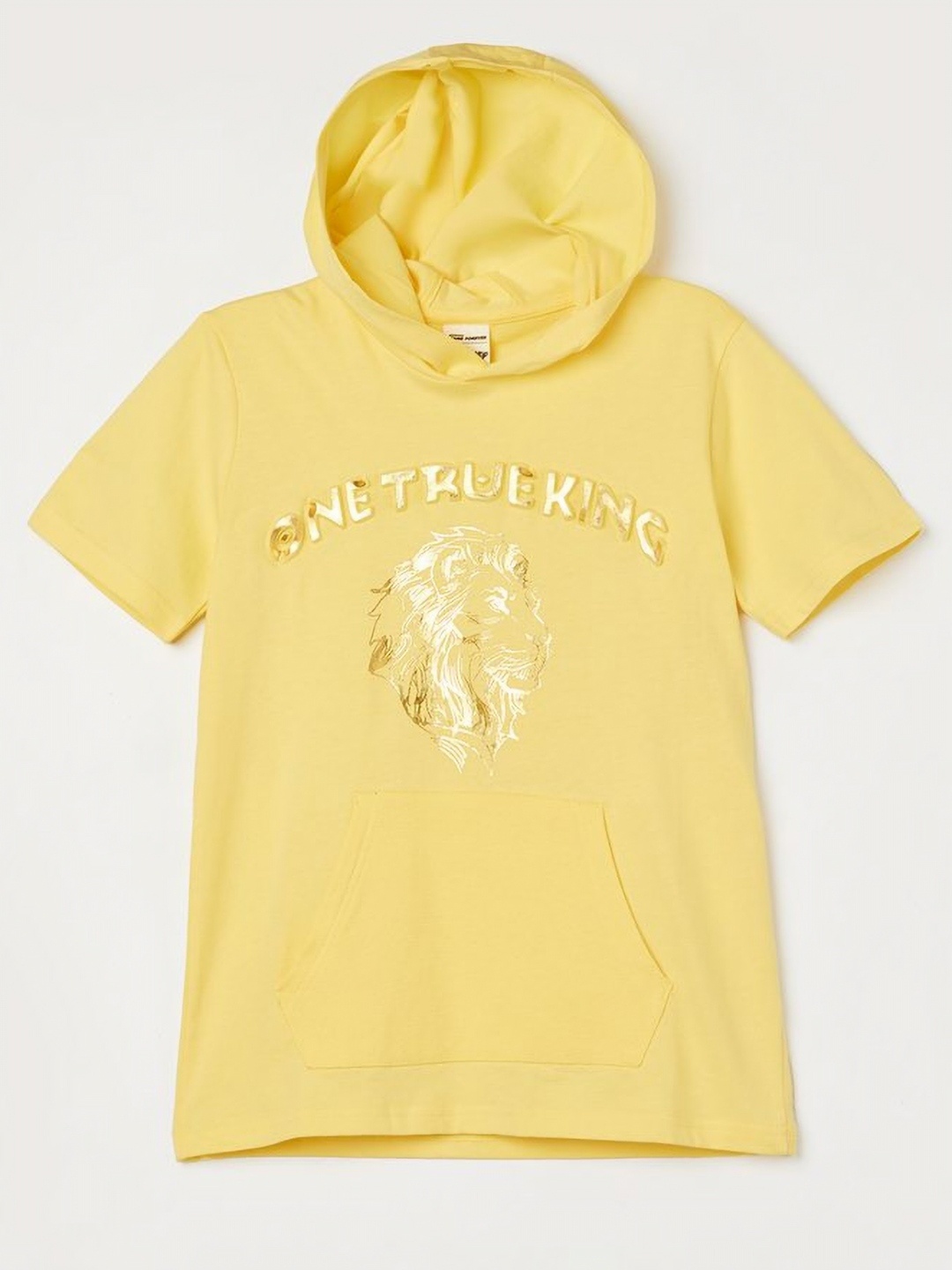 

Fame Forever by Lifestyle Boys Lion King Printed Cotton T-shirt, Yellow