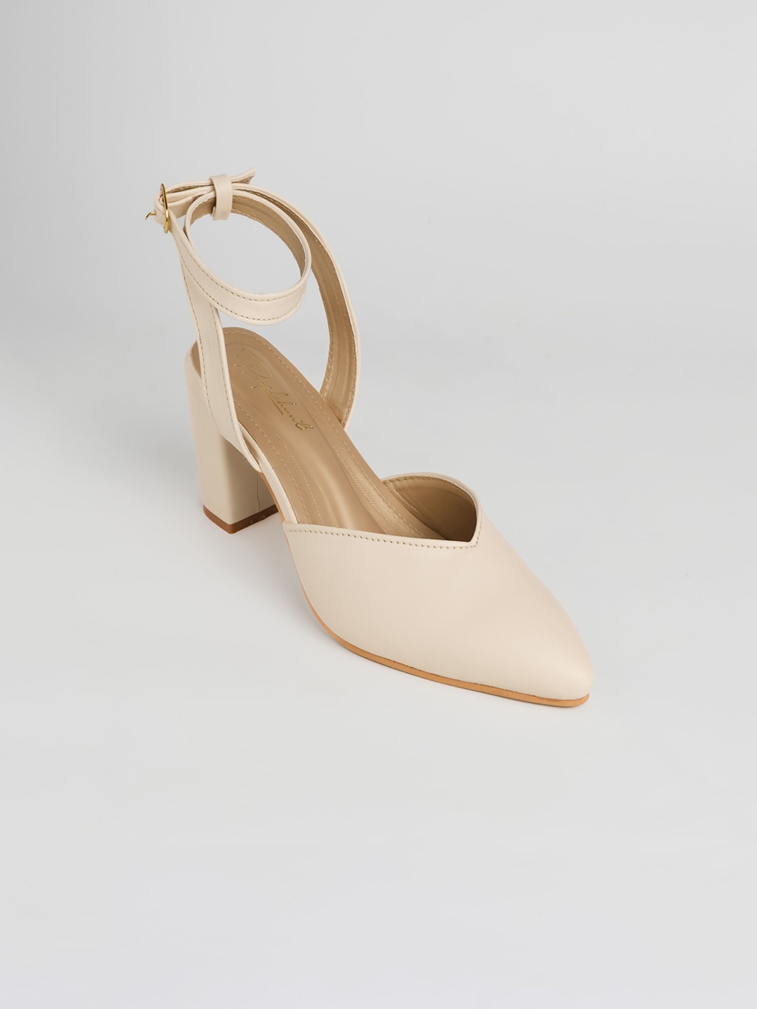 

PURPLEHUNT Women Slim Heeled Mules, White