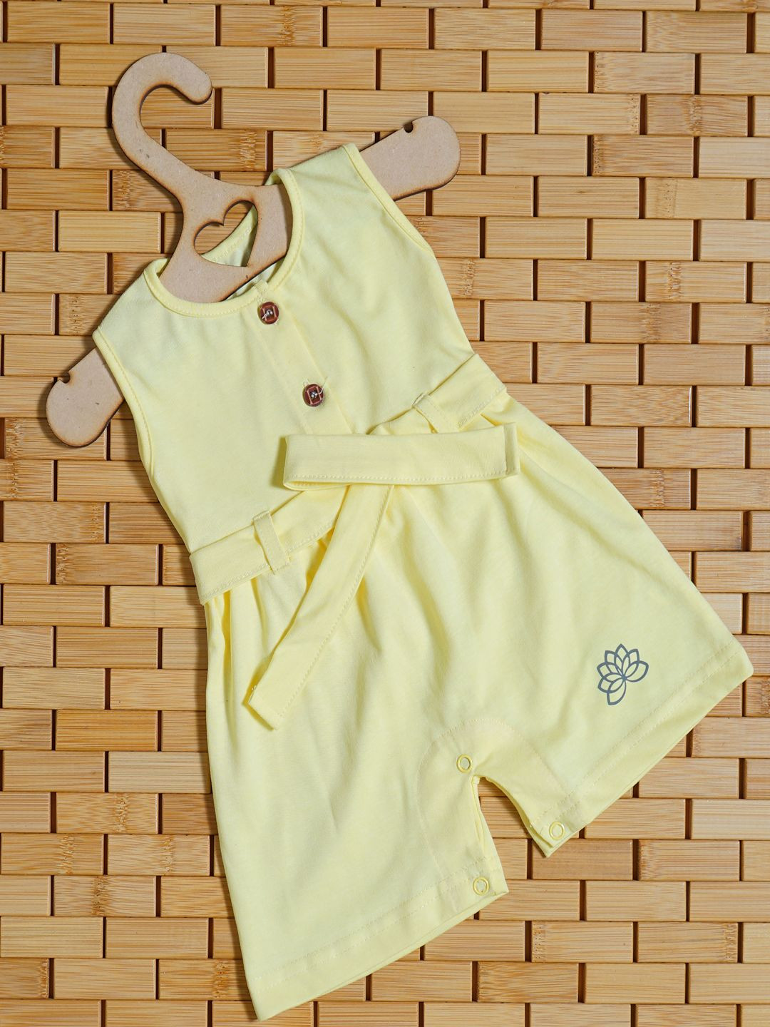 

THE MAPLES FASHION Girls Jumpsuit, Yellow