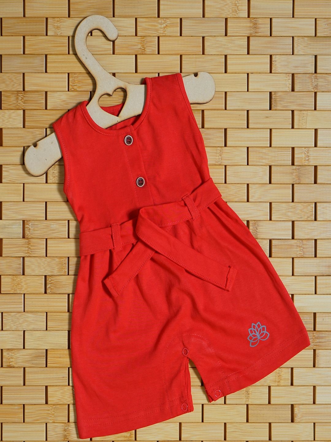 

THE MAPLES FASHION Girls A-Line Dress, Red