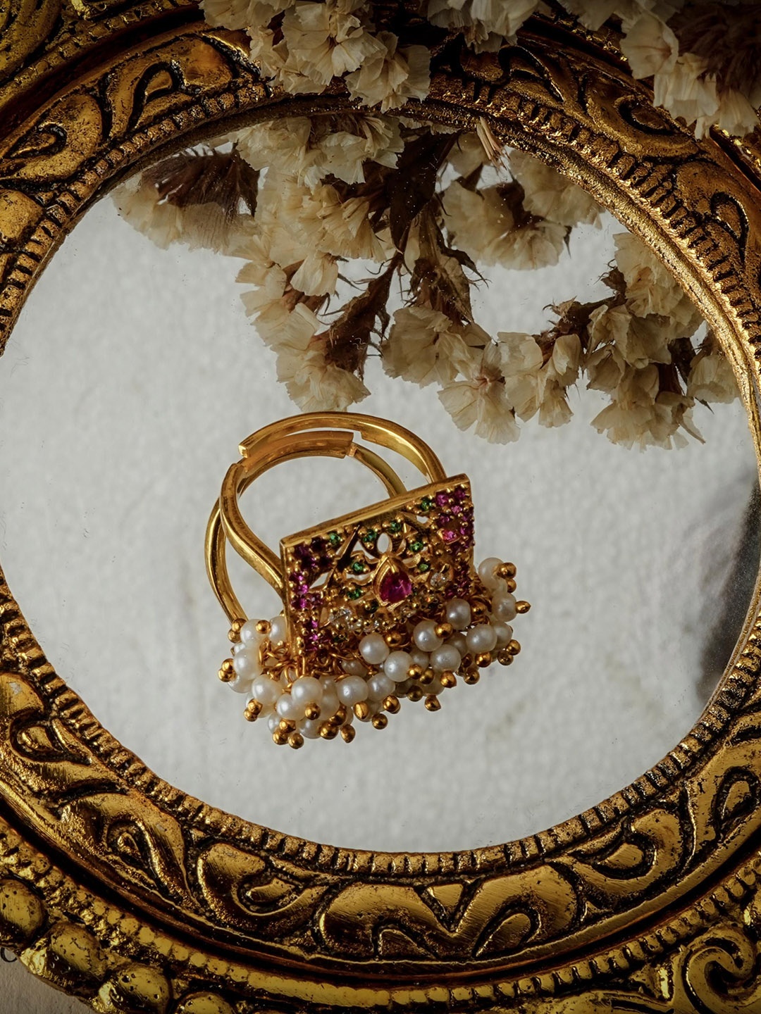 

TOTAPARI Women Gold Ring