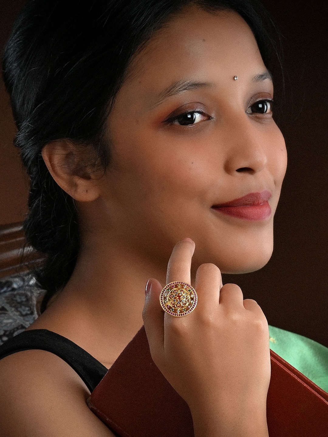 

TOTAPARI Women Gold Ring