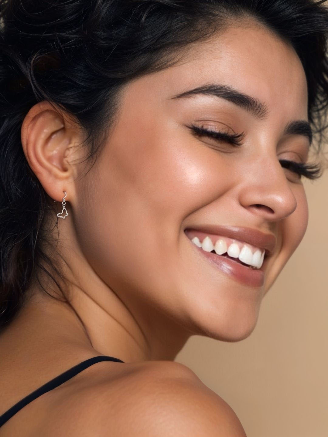 

HighSpark Contemporary Drop Earrings, Silver