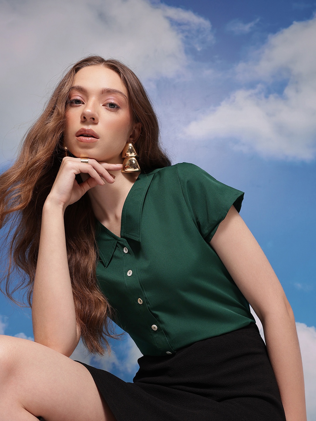 

CORSICA Casual Shirt, Green