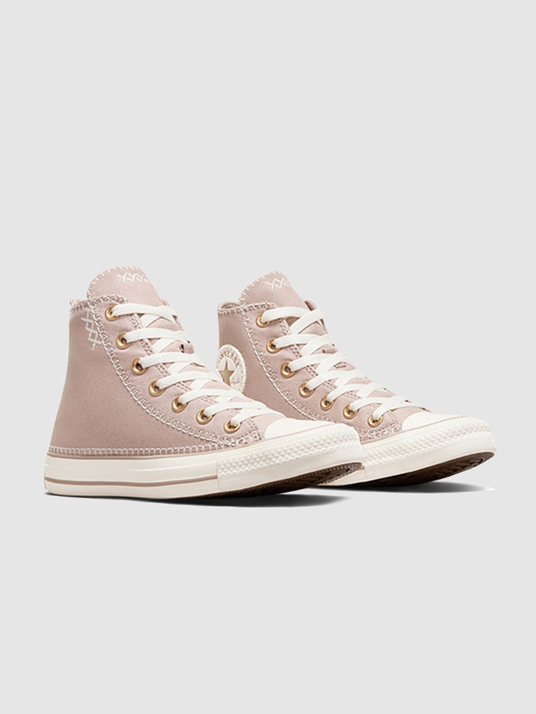 

Converse Unisex Chuck Taylor All Star Crafted Stitching High Top Sneakers, Pink
