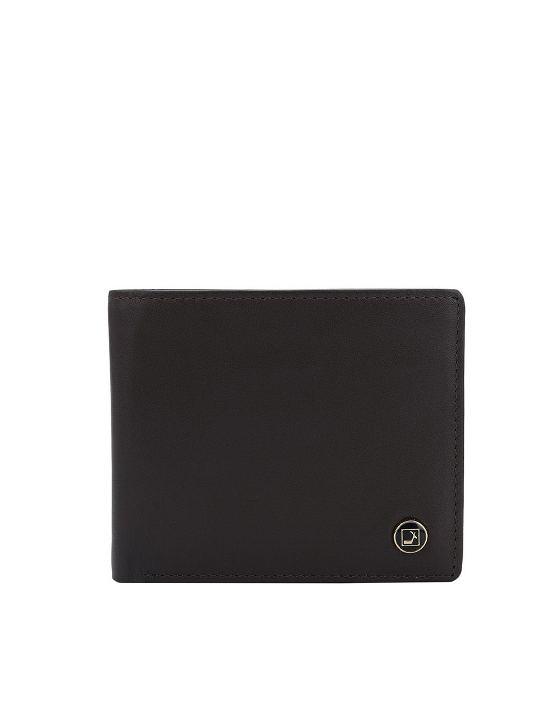 

Da Milano Men Leather Two Fold Wallet, Brown
