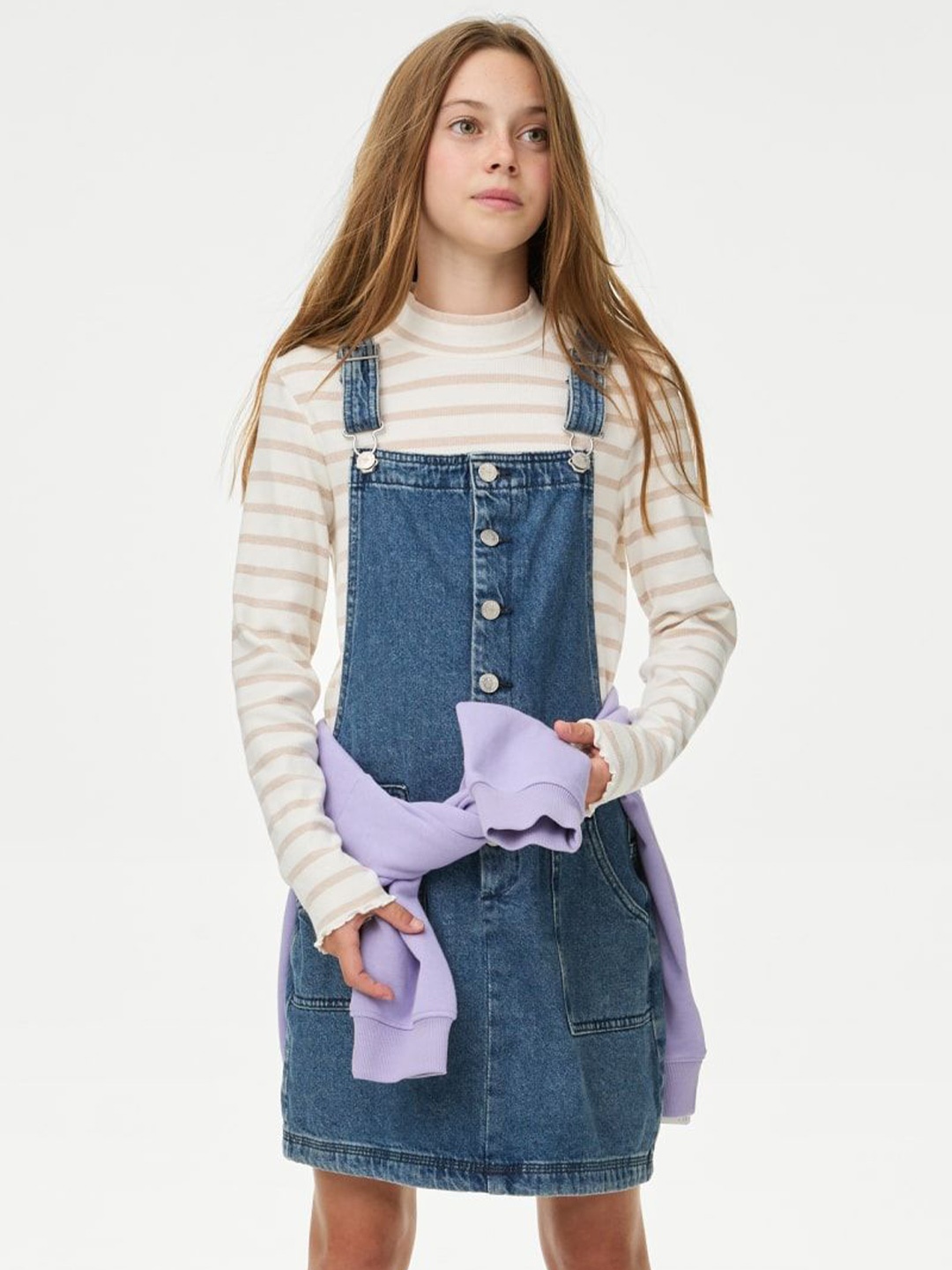 

Marks & Spencer Pinafore Dress, Blue