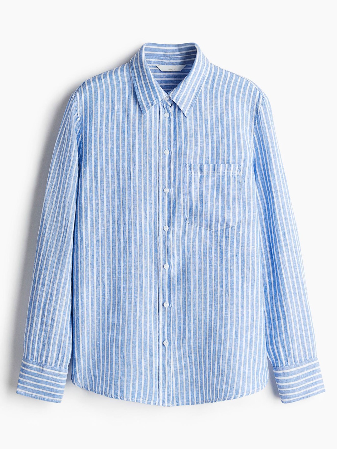 

H&M Linen Shirt, Blue