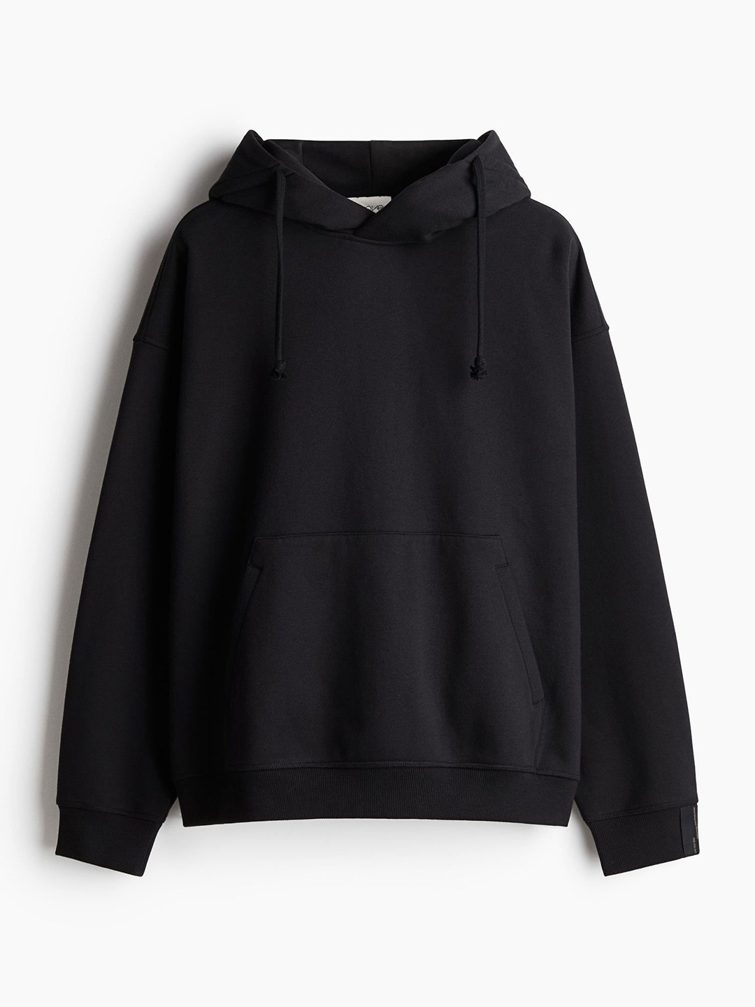 

H&M Sports Hoodie With Inflatable Collar, Black