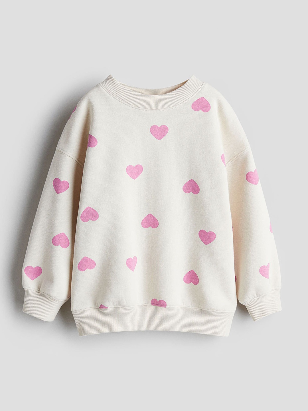 

H&M Brushed-Inside Sweatshirt, Beige