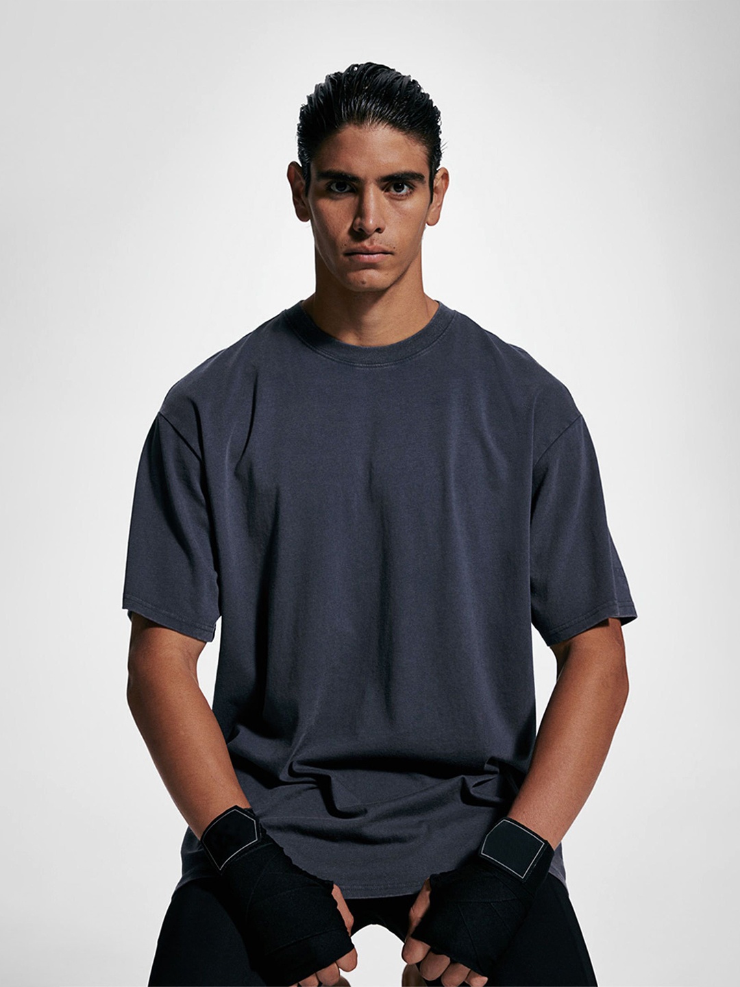 

H&M Loose Fit Sports Top In DryMove, Blue
