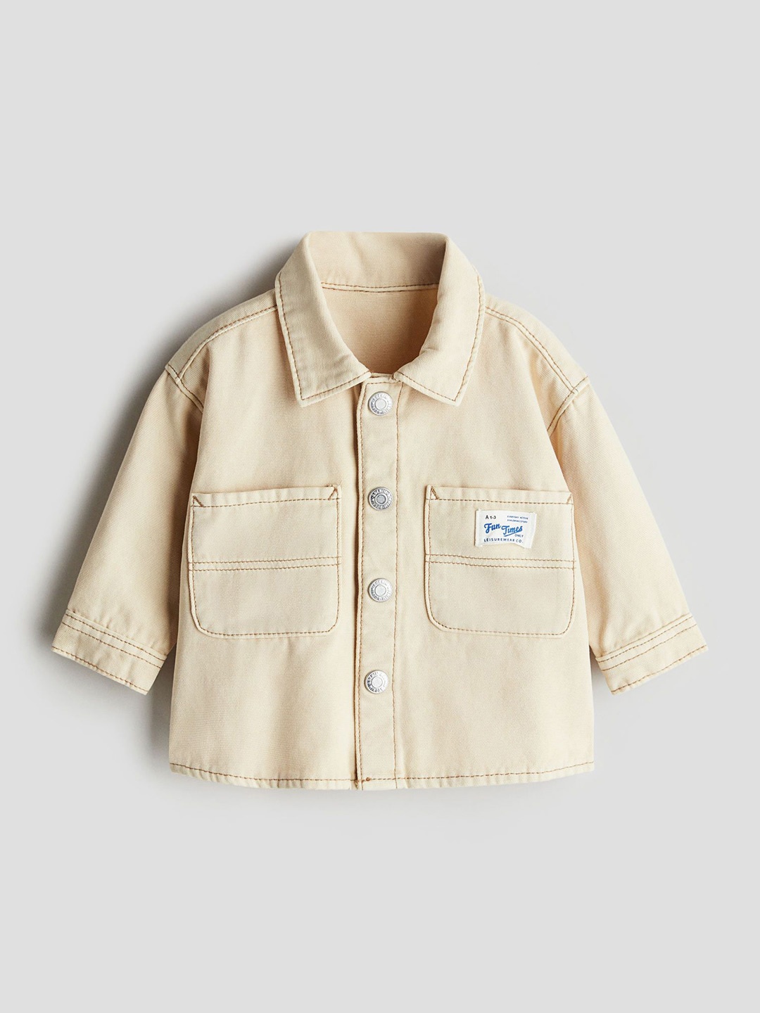 

H&M Overshirt, Beige