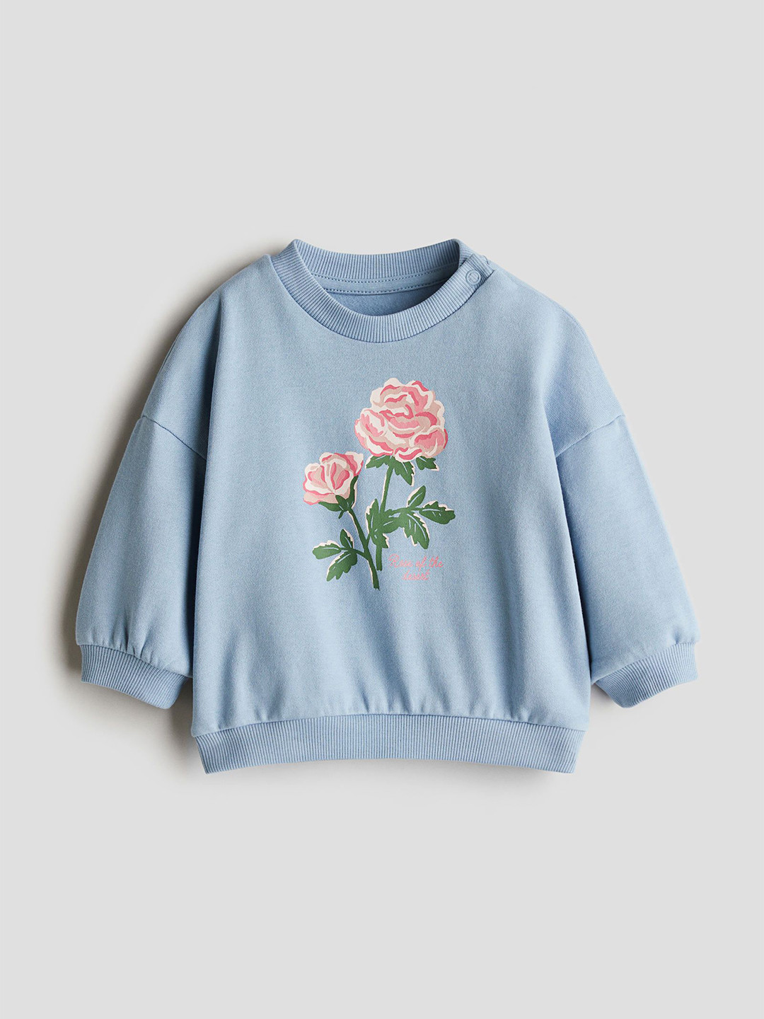 

H&M Girls Printed Sweatshirt, Blue