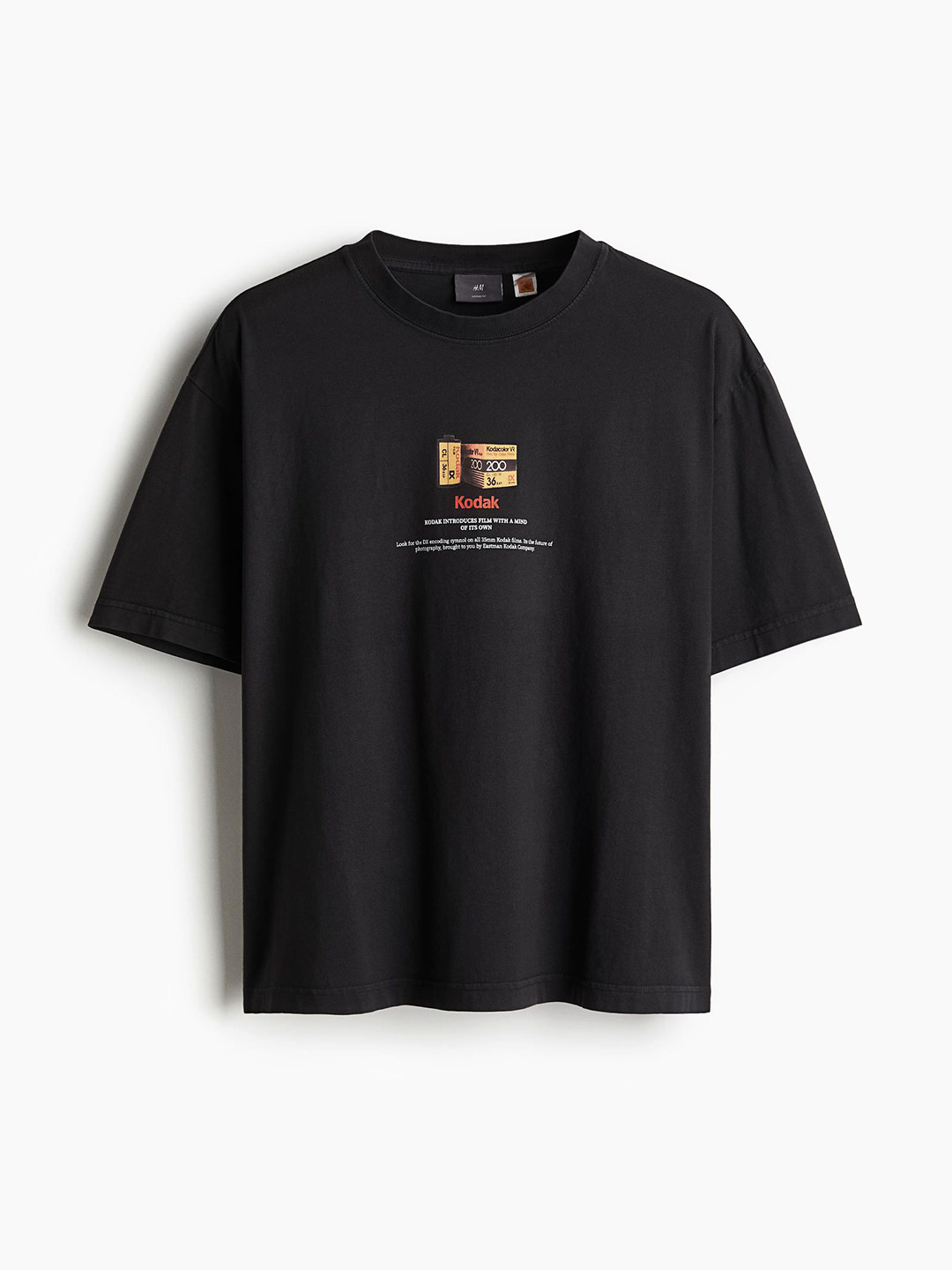 

H&M Relaxed Fit T-shirt, Black