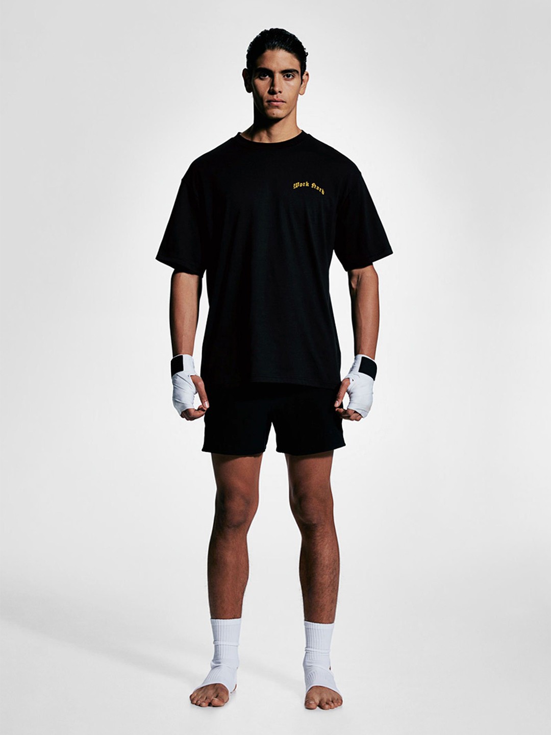 

H&M Loose Fit Sports Top In Drymove, Black