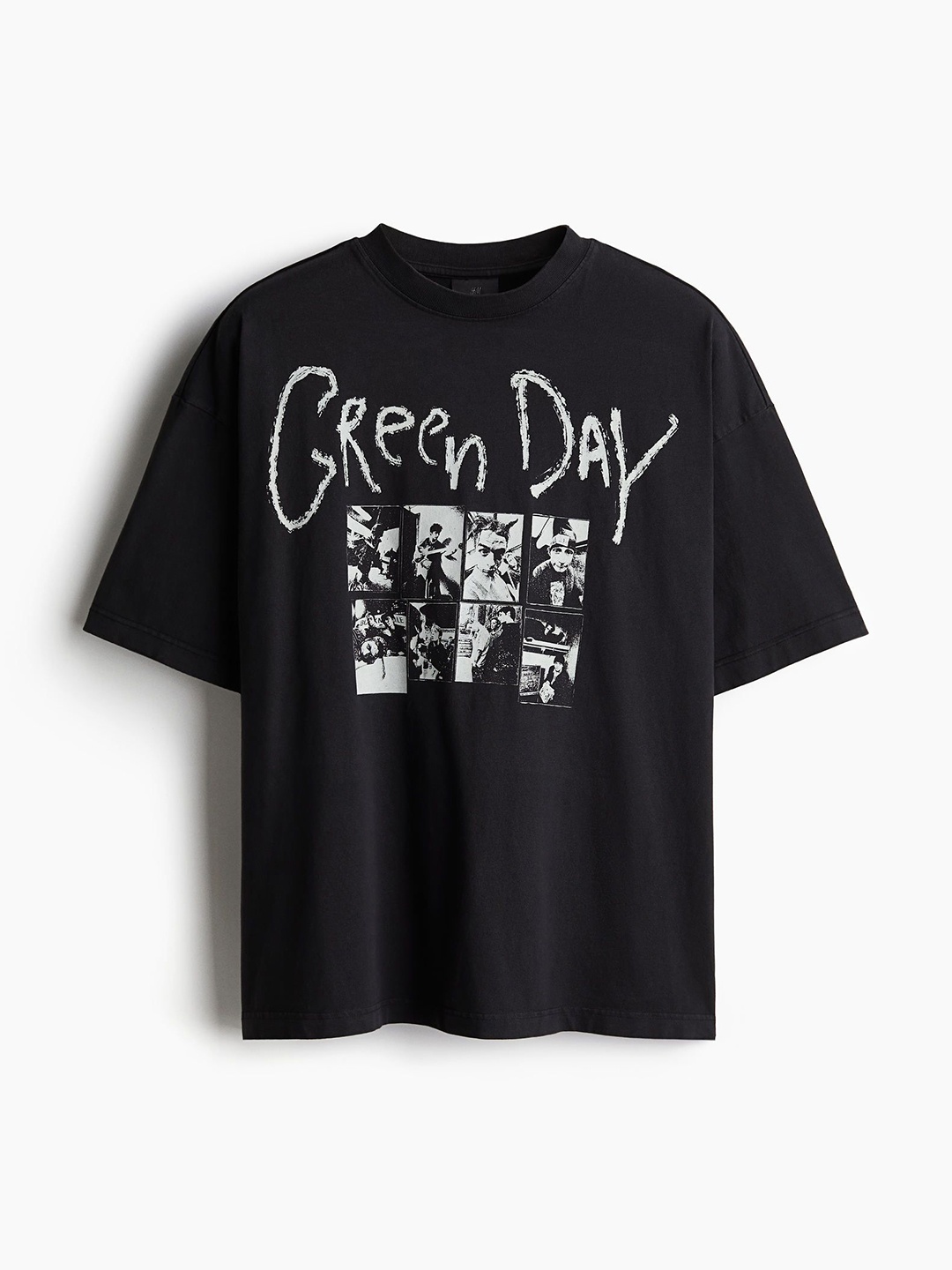 

H&M Oversized Fit T-Shirt, Black