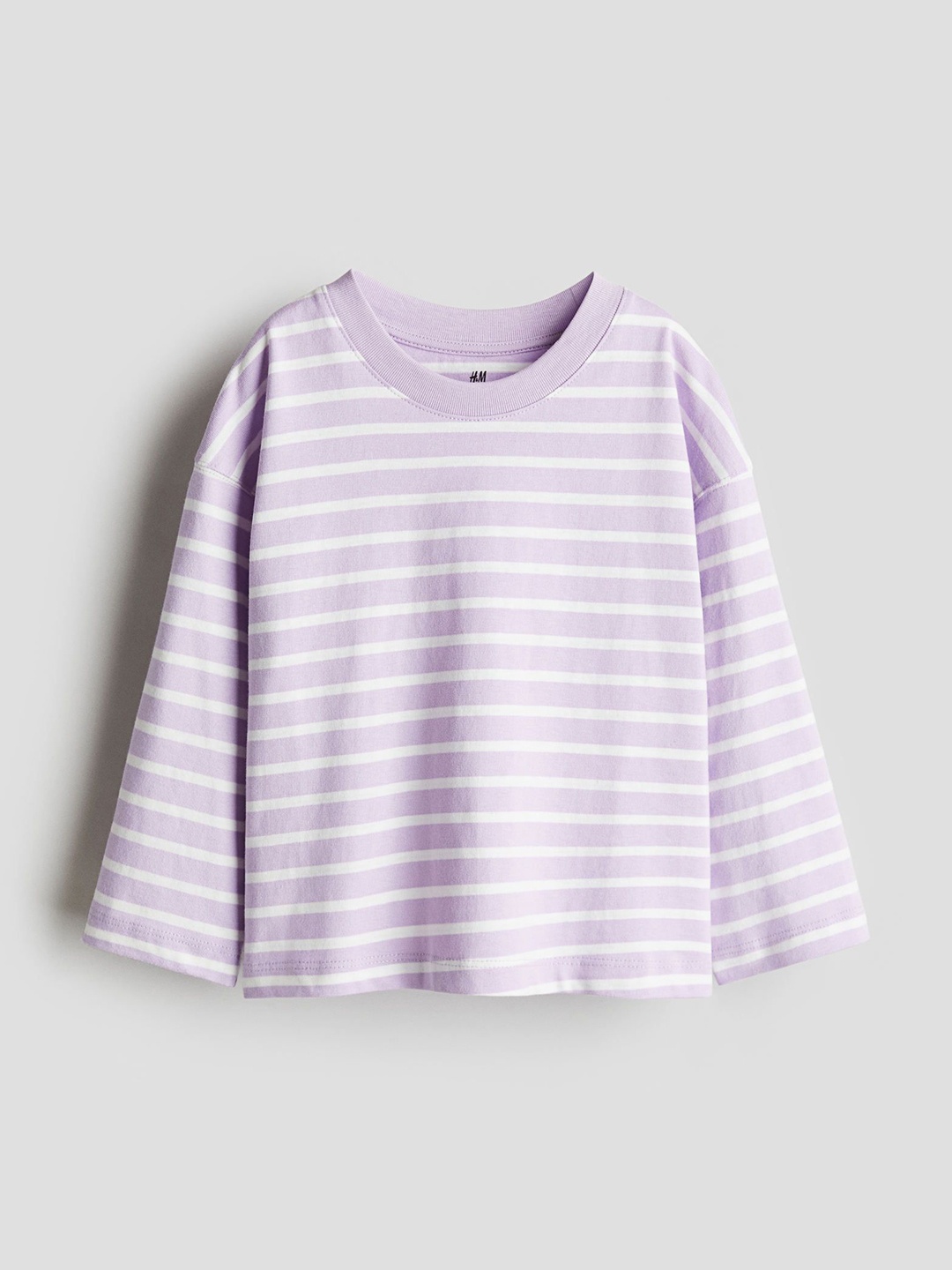 

H&M Oversized Jersey Top, Purple