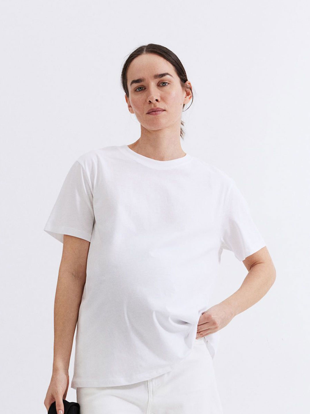 

H&M Mama Cotton T-shirt, White