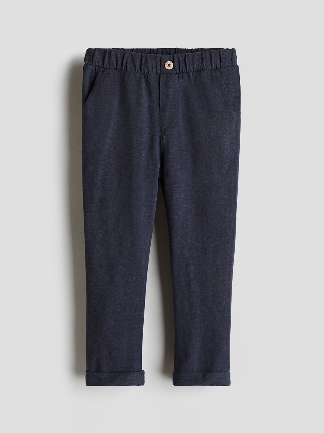 

H&M Cotton Jersey Joggers, Blue