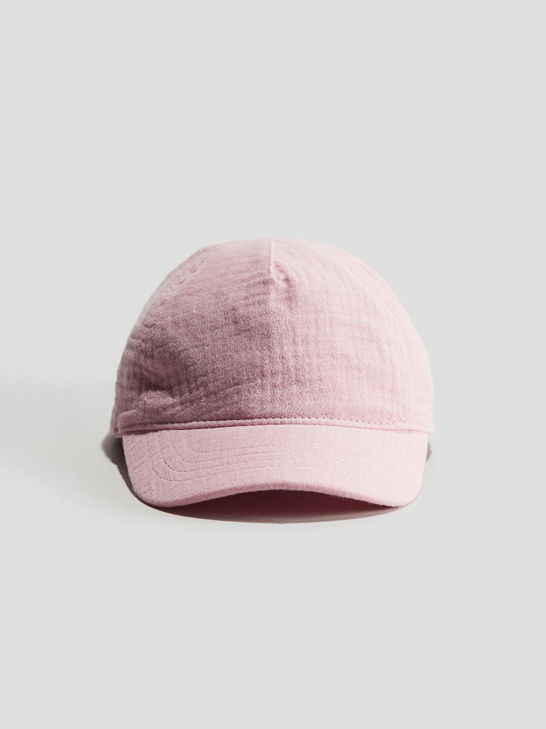 

H&M Bow-Detail Muslin Cap, Pink