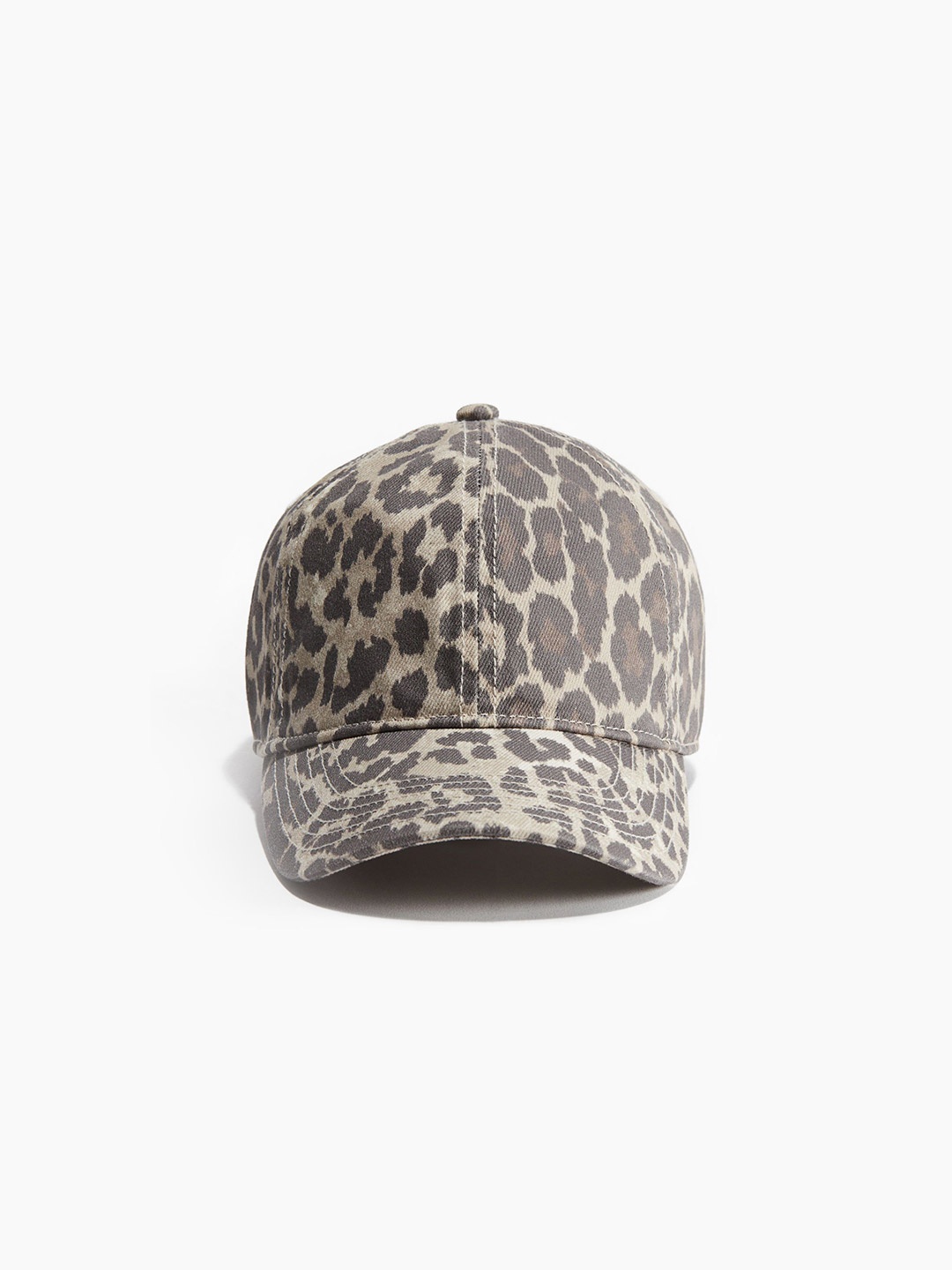 

H&M Women Washed-Look Twill Cap, Beige