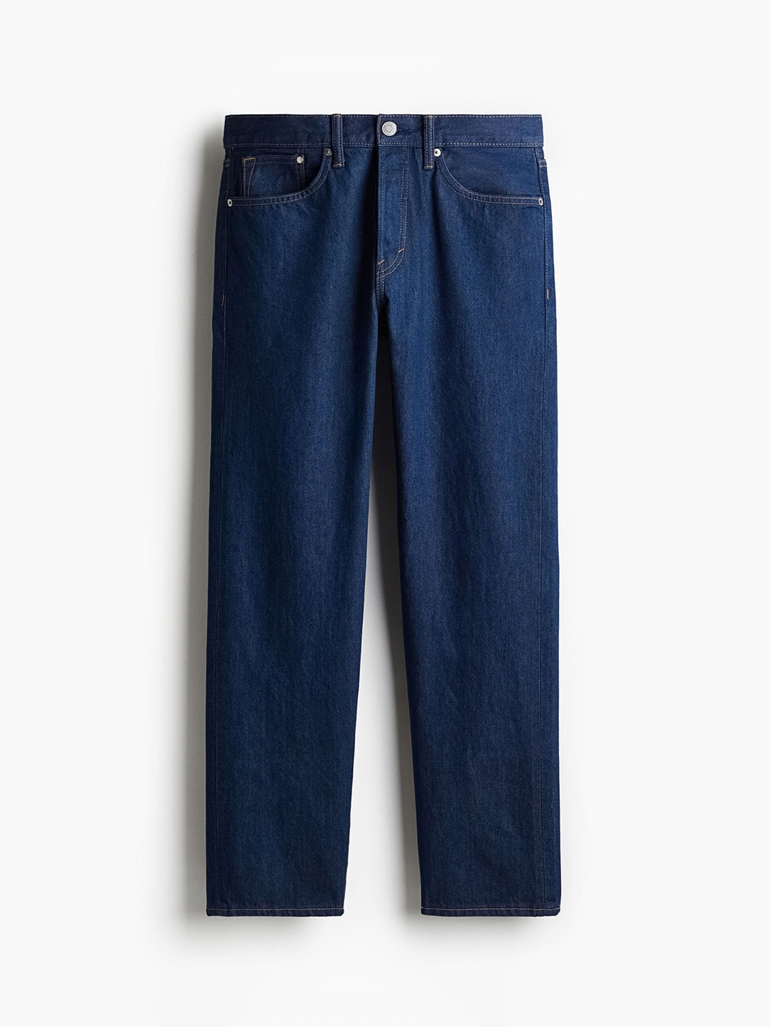

H&M Relaxed Jeans, Navy blue