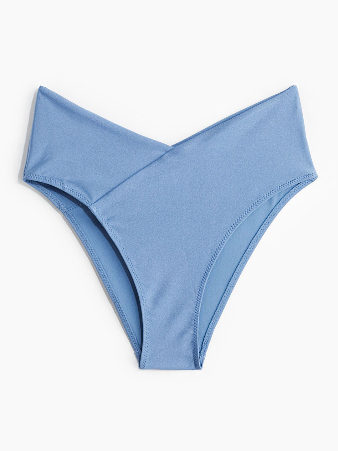 

H&M High Waist Cheeky Bikini Bottoms, Blue