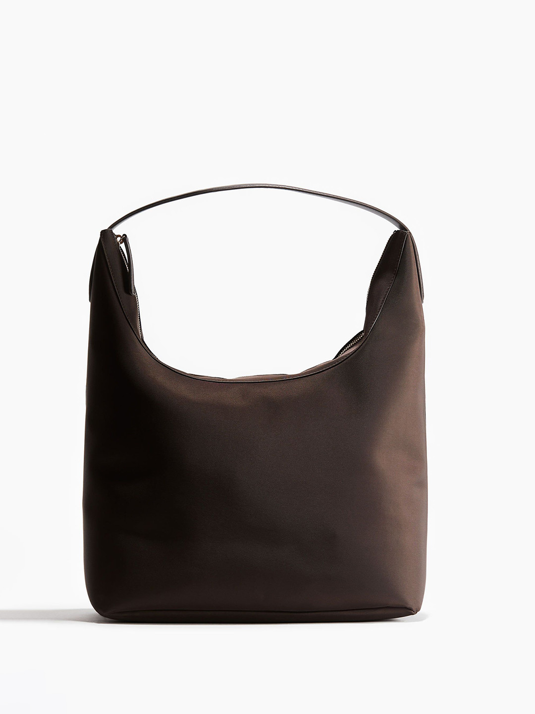 

H&M Twill Shoulder Bag, Brown