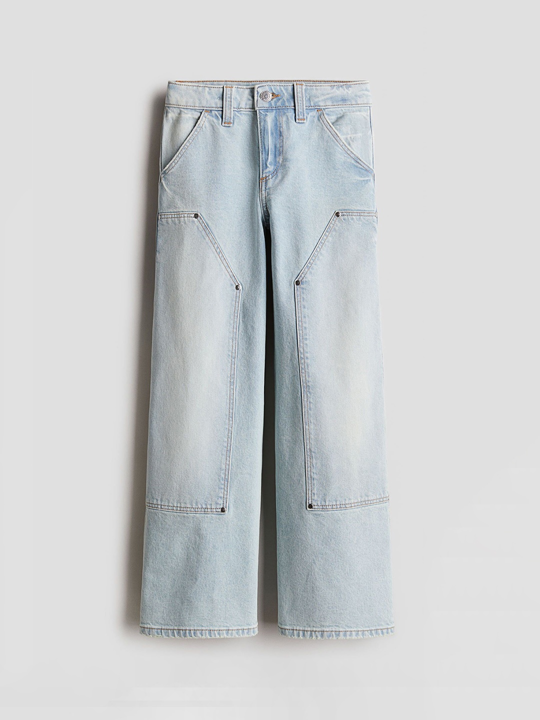 

H&M Wide Leg Jeans, Blue