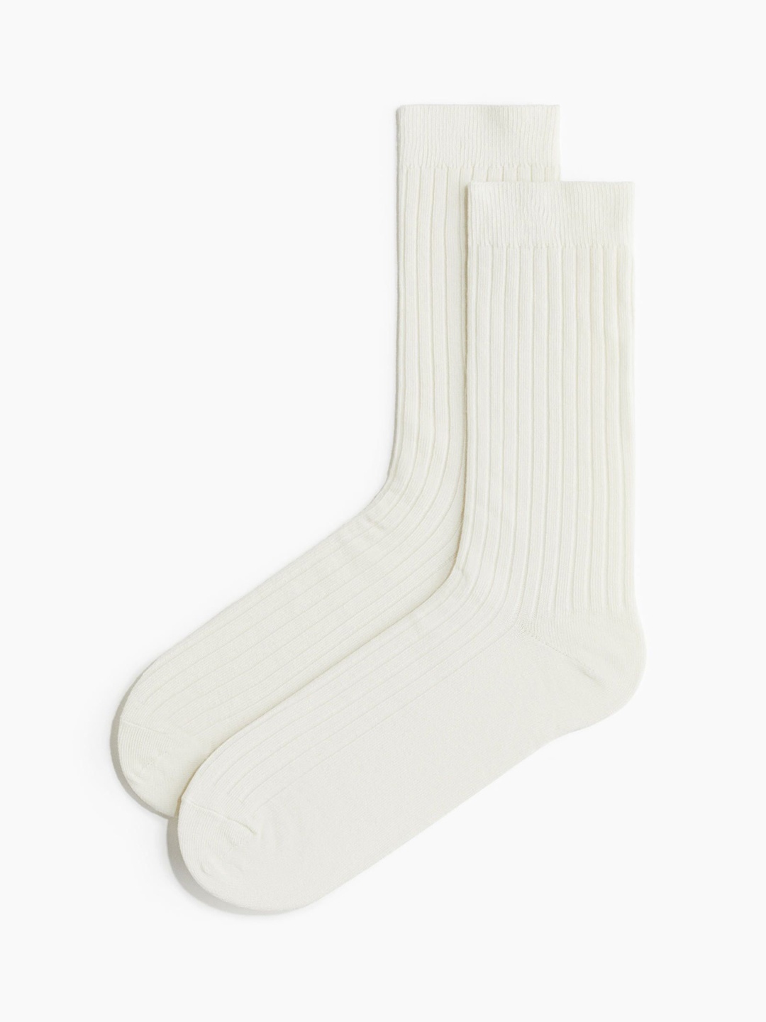 

H&M Men Socks, White