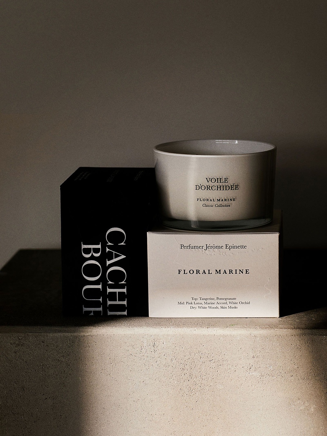 

H&M White Scented Candle In Glass Holder