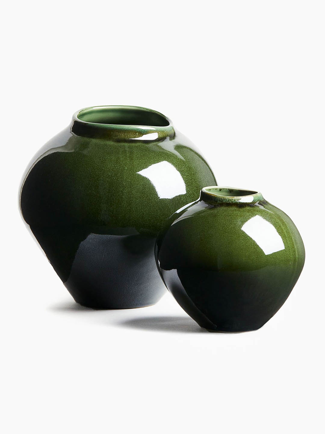 

H&M Green Large Irregular Stoneware Vase