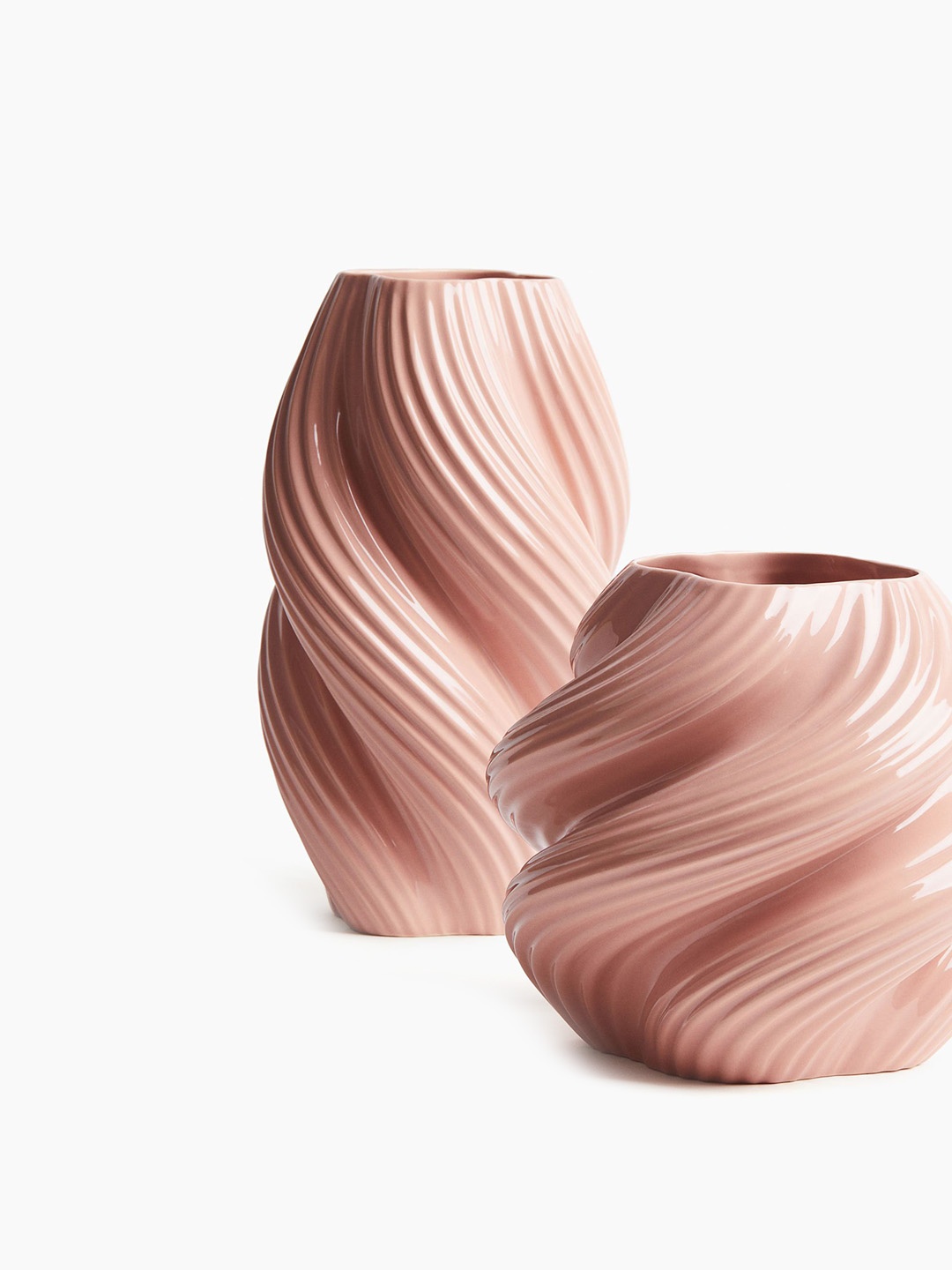 

H&M Pink Stoneware Vase