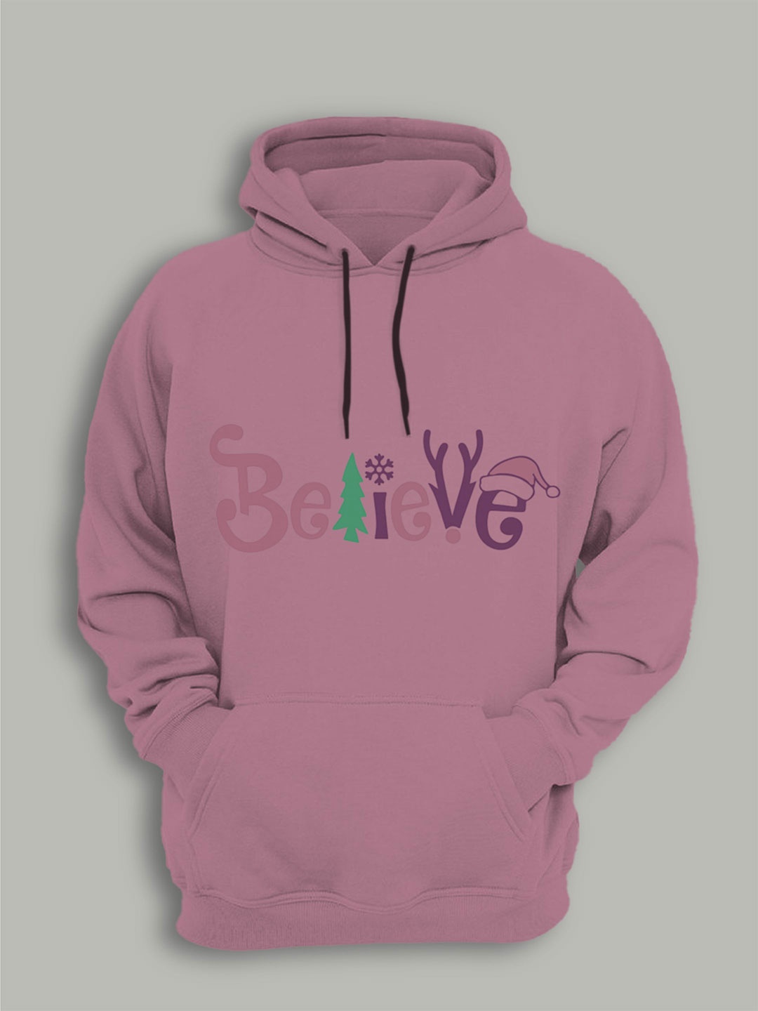 

JILZ Kids Printed Hooded Sweatshirt, Pink