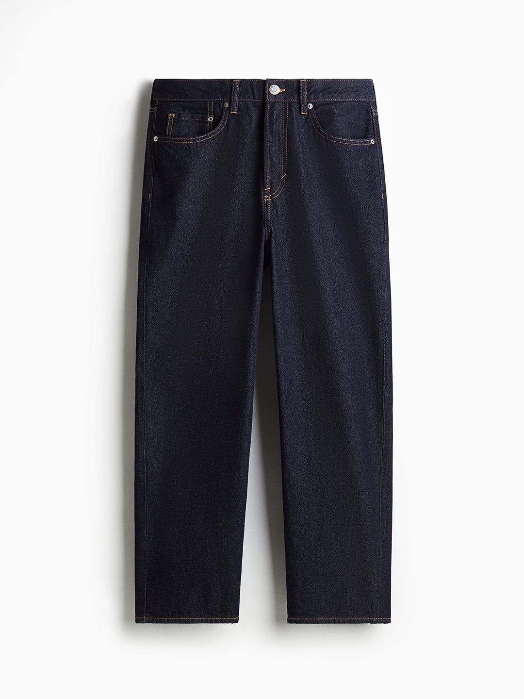 

H&M Men Loose Jeans, Blue