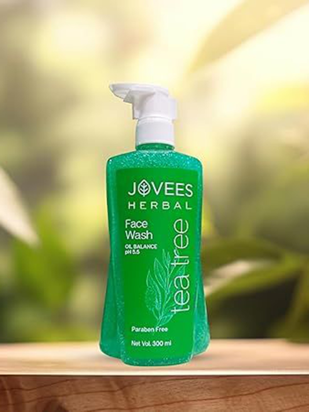 

Jovees Tea Tree Oil Control Face Wash For Oily & Acne Prone Skin- 300 ml, Off white