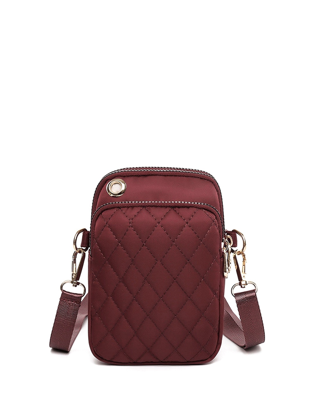 

Diva Dale Women Solid Crossbody Sling Bag, Maroon