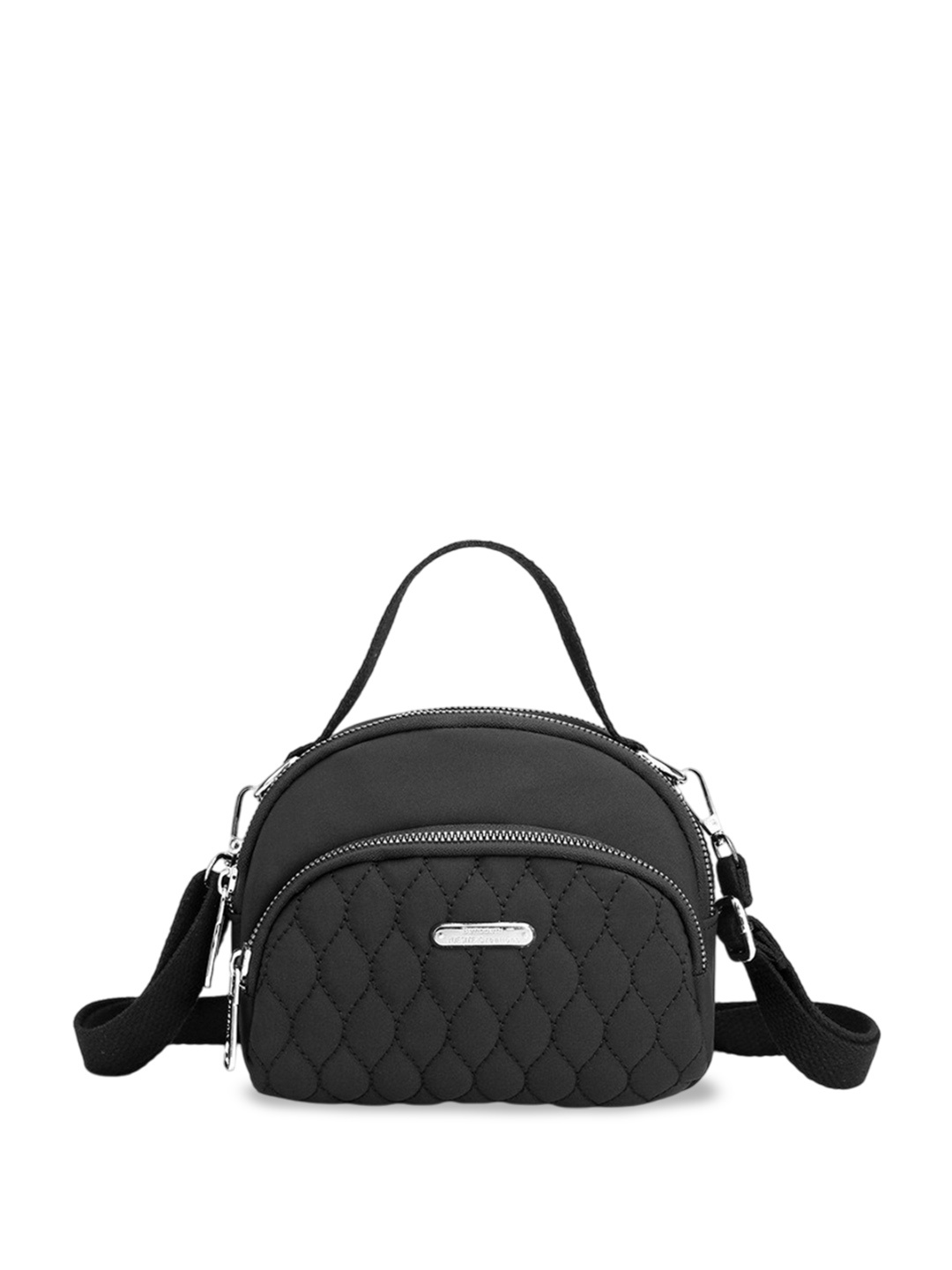 

Diva Dale Women Solid Crossbody Sling Bag, Black